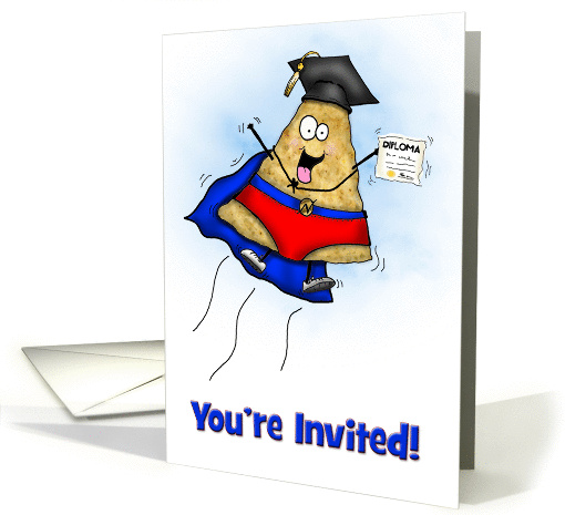 Nacho Average Graduate Graduation Party Invitation card (1059519)
