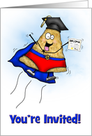 Nacho Average Graduate Graduation Party Invitation card