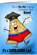 Nacho Ordinary Graduation Card Son Congratulations card