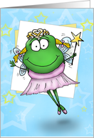 Congratulations on Lost Tooth From Froggy Tooth Fairy card