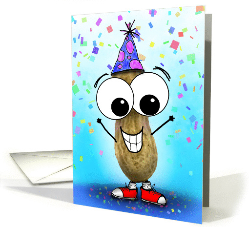 Happy Goober Peanut Party Invitation card (1078282)