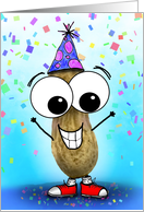 Happy Goober Peanut Party Invitation card
