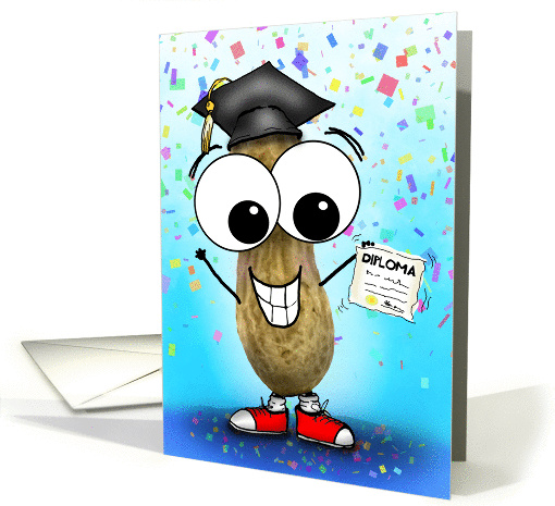 Happy Graduation Peanut card (1078312)