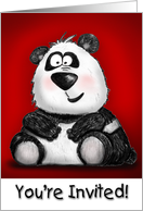 Cute Cartoon Panda...