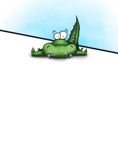 Cartoon Alligator...