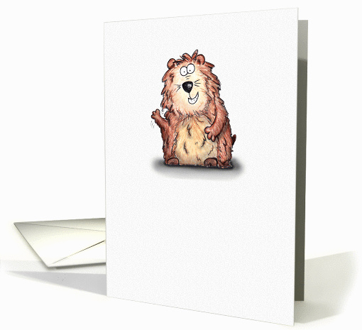 Cartoon Hamster Friendship card (912755)