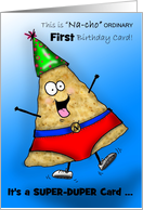Silly Super-Duper 1st Birthday Card