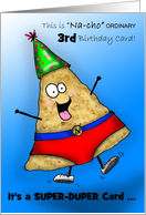 Silly Super-Duper 3rd Birthday Card