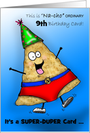 Silly Super-Duper 9th Birthday Card