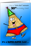 Silly Super-Duper 30th Birthday Card