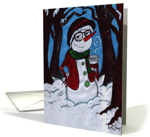 Christmas, One Cool Snowman card (881908)