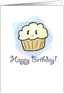 Happy Birthday! (Kawaii Cupcake) card