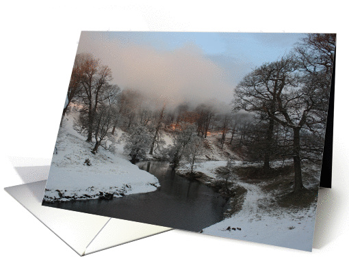 Winter Morning, River Bela card (883568)