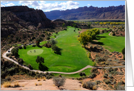 Sunny Desert Canyon Golf Course - Moab - Utah card