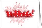 HoHoHo Christmas Card