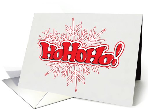 HoHoHo Christmas card (885723)