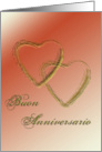 Felice Anniversario amore mia, Happy Anniversary to my wife card