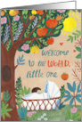 New Baby Congratulations Gender Neutral Welcome to the World card