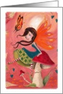 Happy Thanksgiving - Fairy card