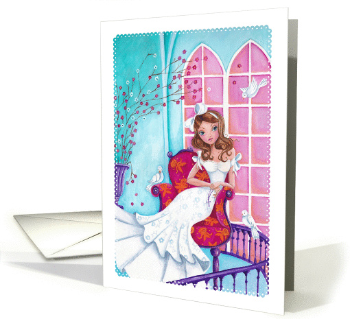Congratulations - First Holy Communion Girl card (1284852)