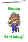 Birthday Card for African-American Grandmother card