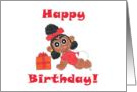 Birthday Card for African-American Girl card