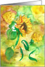 Thinking of you - Sunflowers Card