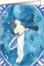 Goddess Of Stars Happy Birthday card