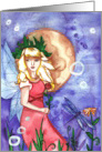 The Moon Fairy Happy Birthday card