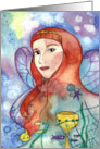 Fairy Princess Of The Sea Thinking Of You card