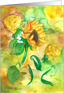Thinking of you - Sunflowers Card