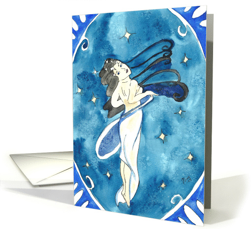Goddess Of Stars Happy Birthday card (1837456)