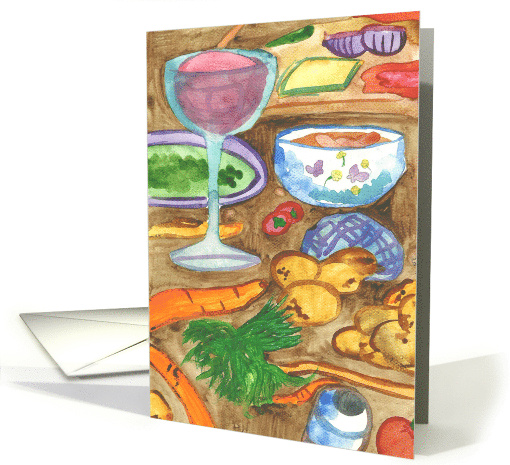 Making Goulash Happy Birthday card (1838790)