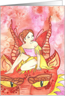 Dragon tamer fairy card