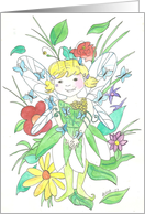 Butterfly fairy girl...