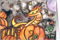 Pumpkin dragon...