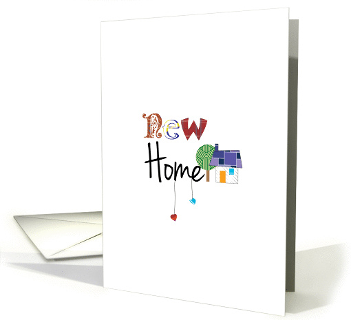 New Home - Congratulations on your new home card (893611)