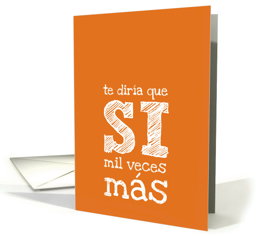 Te diria que SI mil veces ms - Aniversario Casamiento //... (899792)