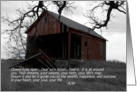 Inspirational Close Your Eyes card