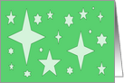 green stars card