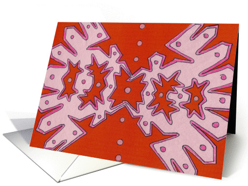 abstract pink 2 card (900754)