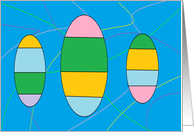 easter eggs card