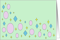 Pastel dream card
