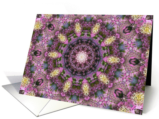 Mandala - Floral card (898648)