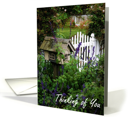 Thinking Of You - Cottage Garden card (898825)
