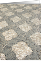 Blank Card - Decorative Stone Pattern card