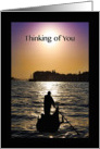 Thinking Of You Venice Sunset With Gondola card