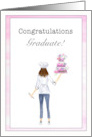 Congratulations Pastry Chef Graduate card