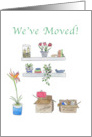 We’ve Moved Home Decorating card