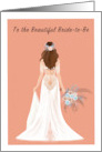 Boho Bride-to-Be Congratulations card